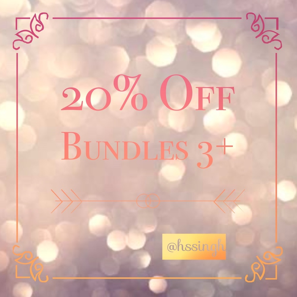 Get 20% Off On Bundles 3+!